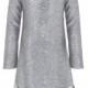Silver Long Sleeve Dress