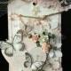 DIY Butterfly Wedding Invitation ♥ Cheap Vintage Wedding Invitation ♥ Scrapbooking