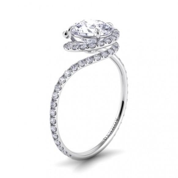 wedding photo - Luxury Diamond Wedding Ring ♥ Einzigartiges Engagement Ring