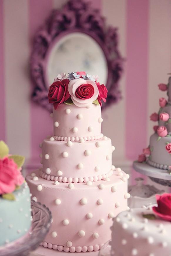 wedding photo - Cath Kidston Inspired Cake Table