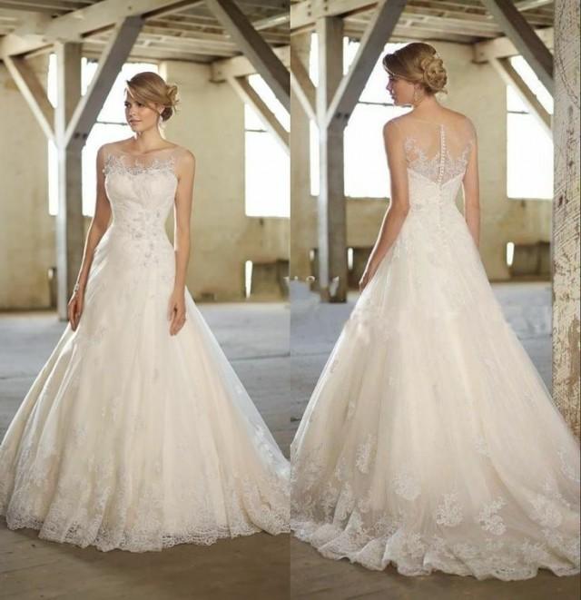 2014-new-whiteivory-wedding-dress-custom-size-2-4-6-8-10-12-14-16-18 ...