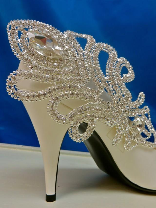 wedding photo - Bridal Shoe Clips