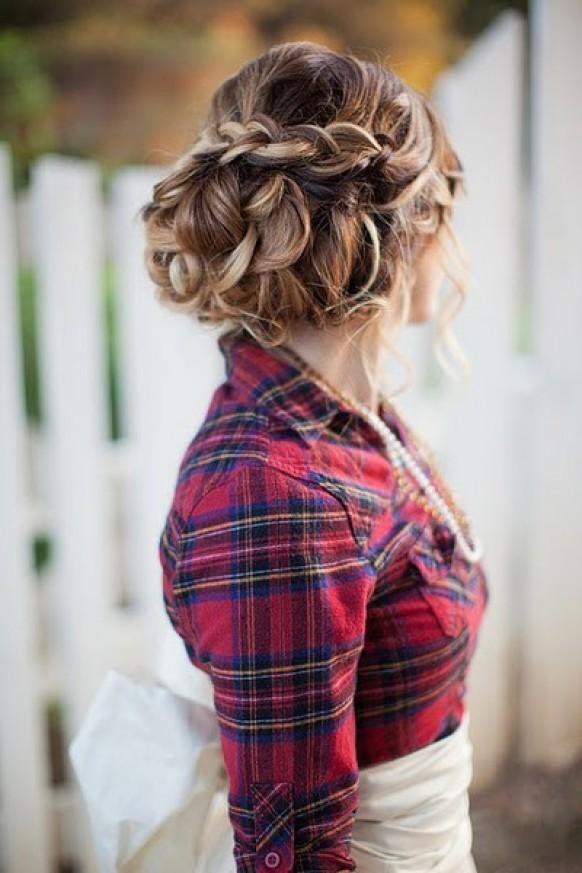 wedding photo - Cheveux