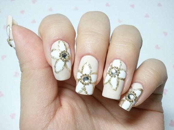 wedding photo - Дизайн ногтей Люкс ♥ Свадебный Nail Art