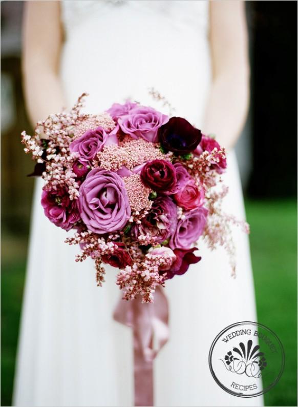 wedding photo - Bouquet de mariage Plum