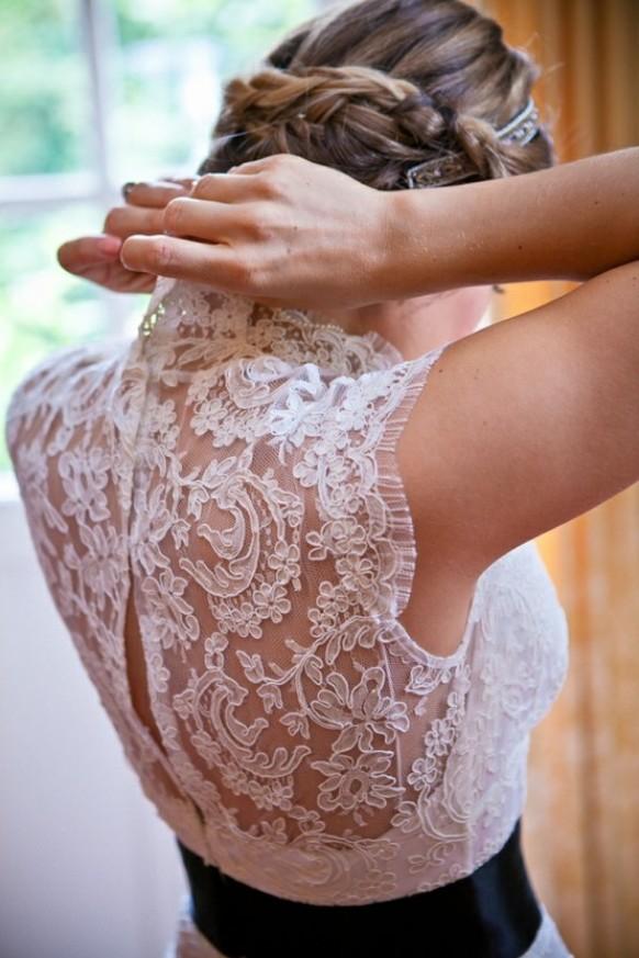 wedding photo - أنيقة زفاف تصميم فستان خاص ♥ الرباط فستان الزفاف