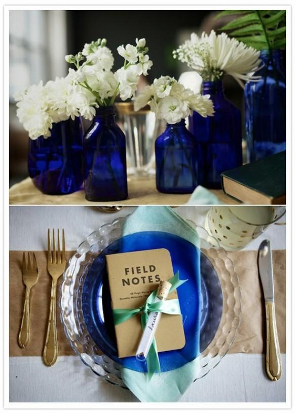 wedding photo - Синяя Свадебные цветовых палитр