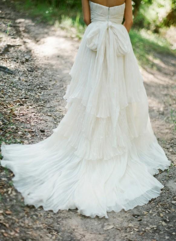 wedding photo - Simple & Chic Custom Designed Kleid ♥ Special Design Gown