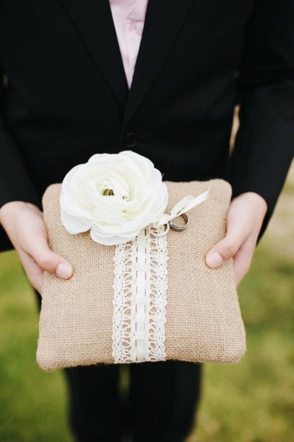 wedding ring pillow