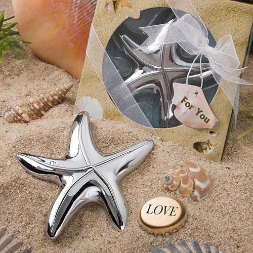 Wedding - Starfish Design Bottle Opener Favors wedding favors