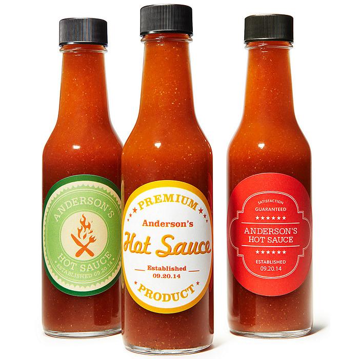 Hochzeit - Personalisierte Hot Sauce