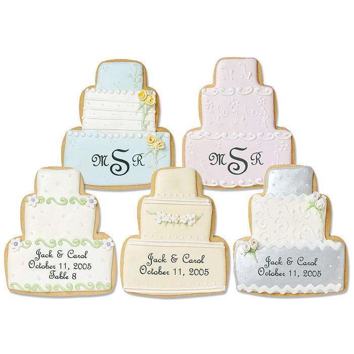 Свадьба - Персонализированные Cookie Свадебные сувениры