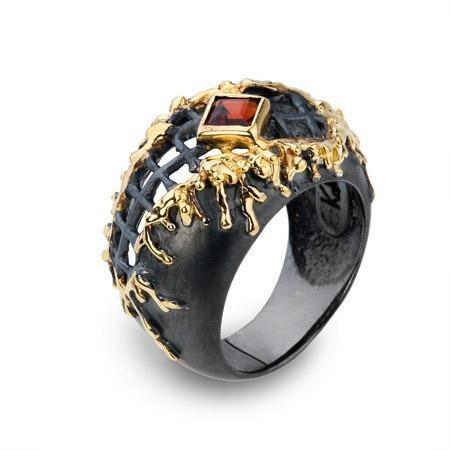 Wedding - Special Design Modern Silver Ring 