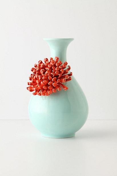 Mariage - Curvy Chrysanthemum Vase - B