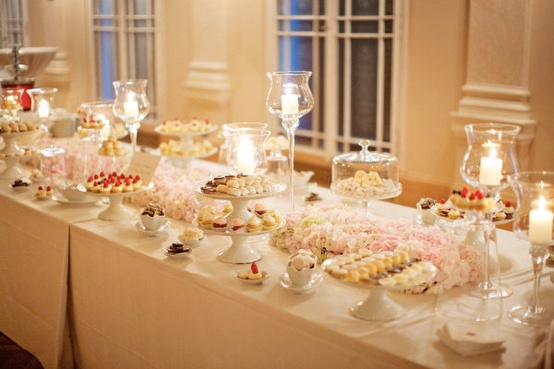 Hochzeit - Dessert Tabellen