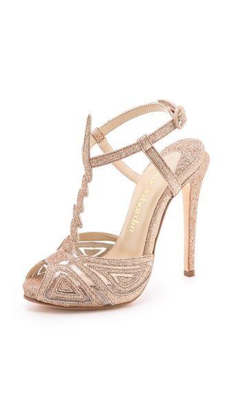 Hochzeit - Gold-Schuhe