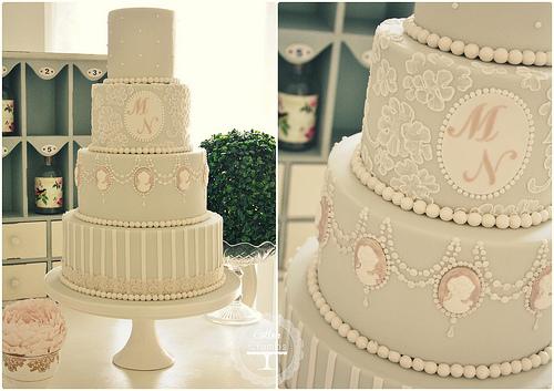 Wedding - Cameo Wedding Cake