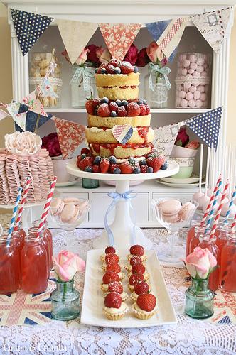 Wedding - Jubilee Cake Desert Table