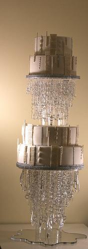 Mariage - Gâteau de mariage cristal