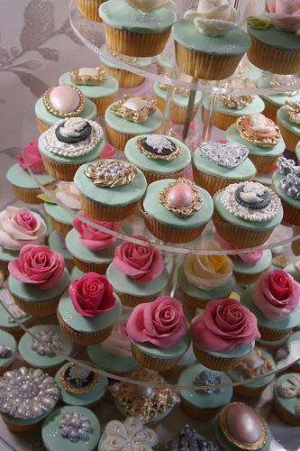 Hochzeit - Bling Cupcakes 2