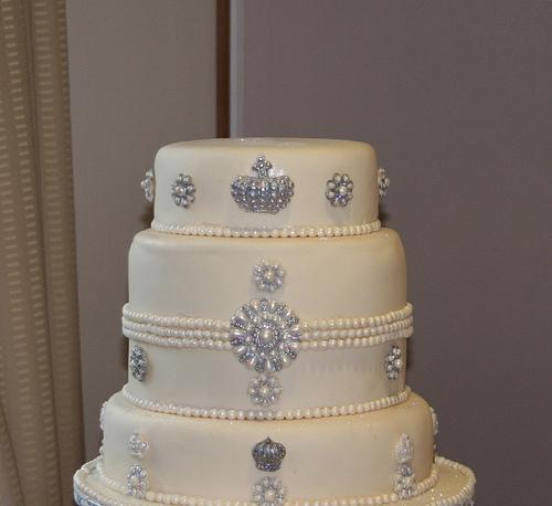 Hochzeit - Bling Kuchen