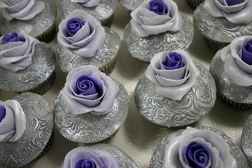 Hochzeit - Cupcakes für einen 40. Geburtstag