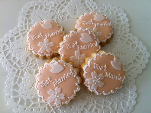 Wedding - Sakura Cookies