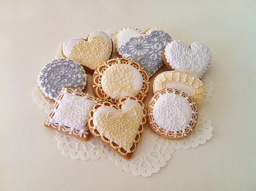 Wedding - Lace Cookies