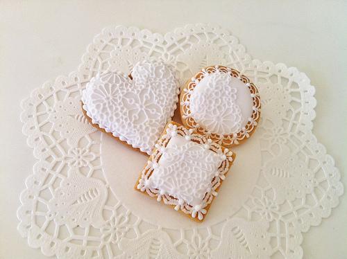 Wedding - Lace Cookies
