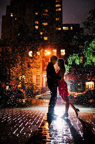 Hochzeit - When It Rains es schneit