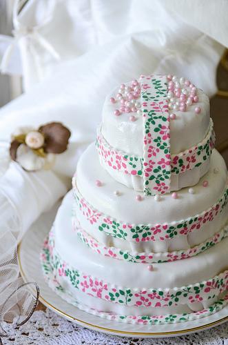 Свадьба - Свадебный торт Домашнее