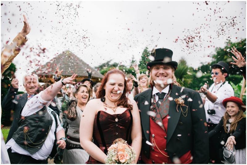 زفاف - زفاف Steampunk البريطانية