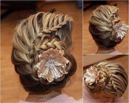 Свадьба - Nautilus shell like hairstyle for wedding