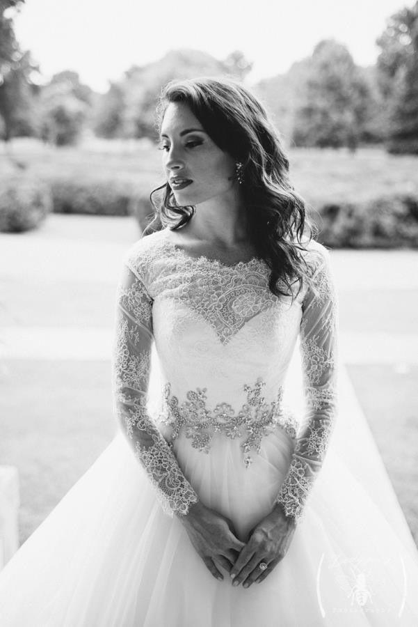 زفاف - Lace Sleeves Wedding Dress 