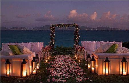 Hochzeit - Beach Ceremony 
