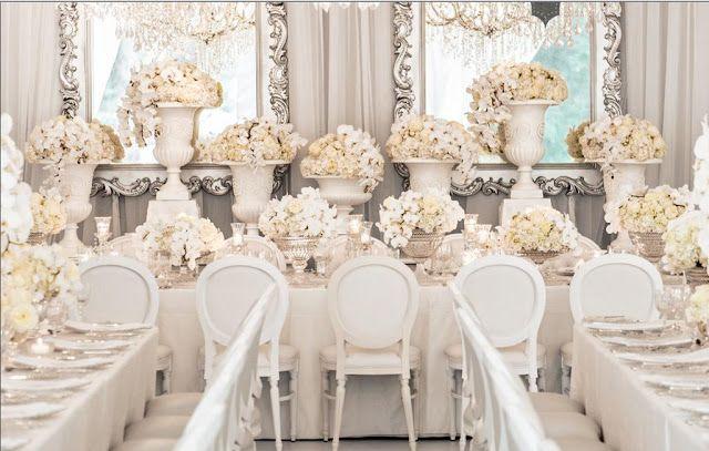 Свадьба - Цветок Импульса: Элегантный Недвижимости Таблиц 