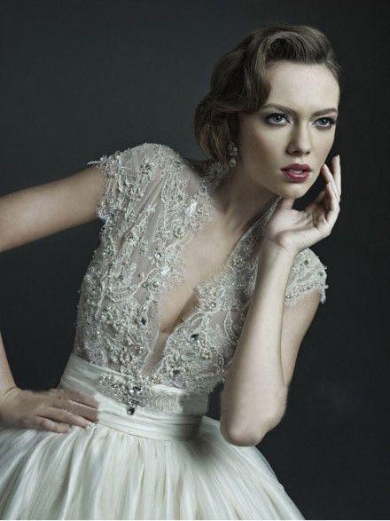 Wedding - 2014 New White/Ivory Wedding Dress Ball Gown Size 4 6 8 10 12 14 16 18 20 Custom