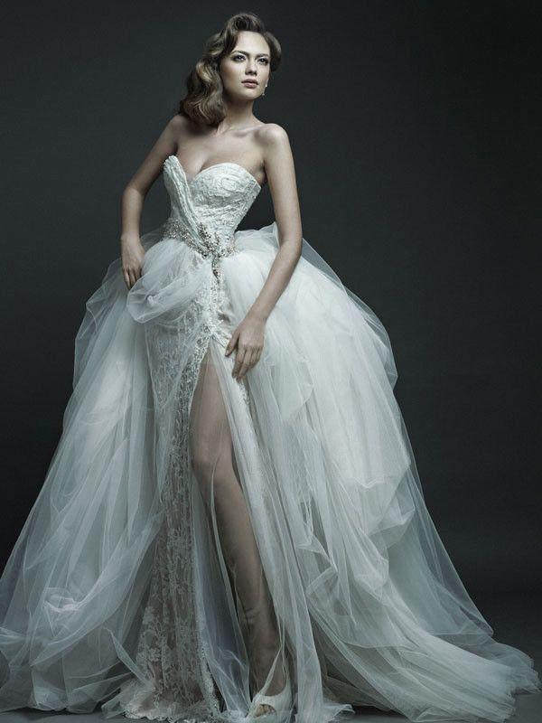 Mariage - Bal robe de mariée 2014 nouveau blanc / ivoire robe de mariée Taille 4 6 8 10 12 14 16