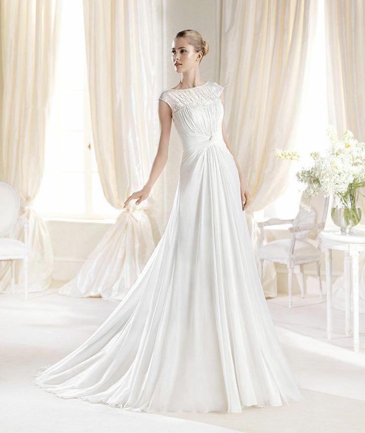 زفاف - 2014 NEW البهية ثوب الزفاف ثوب الزفاف الحجم 4 6 8 10 12 14 16 18 مخصص