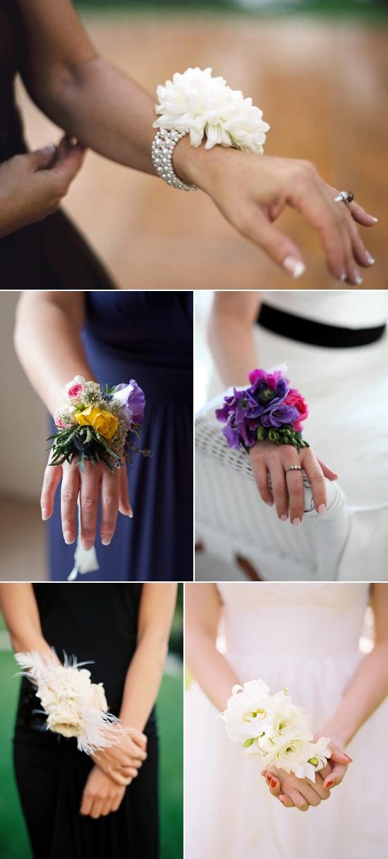 Wedding - Bridesmaid Corsages for wedding girls