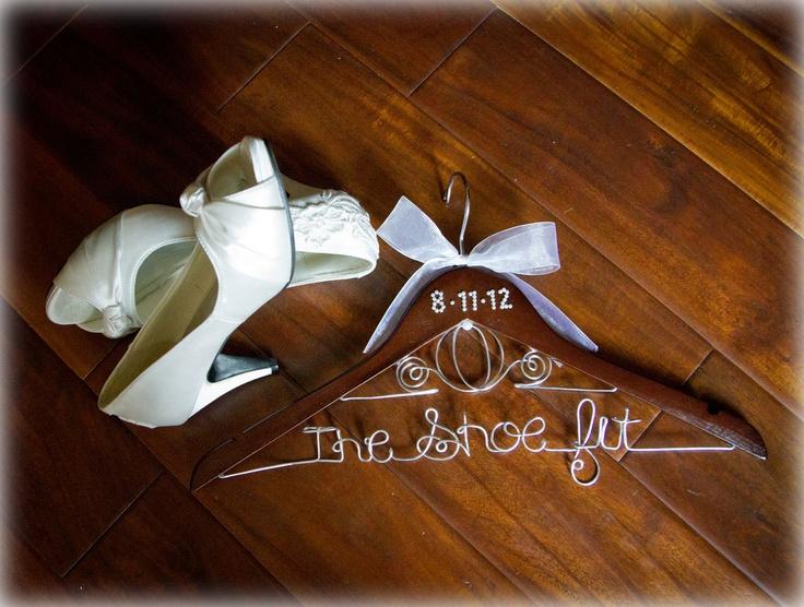 Wedding - Disney Bride Hanger/ Wedding Hanger/ Cinderella Hanger/ Disney Wedding/ Personalized Hanger/ Bridal Hanger