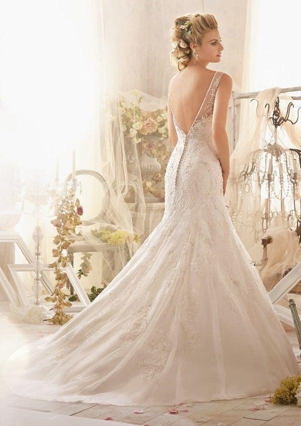 Hochzeit - New White/Ivory Organza Wedding Dress Custom Size 2-4-6-8-10-12-14-16-18-20