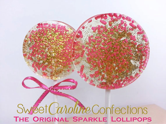 Свадьба - Pink and Gold Candy Wedding Favors