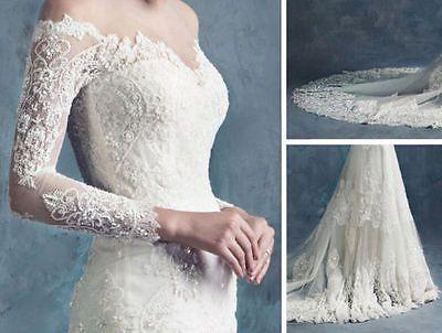Hochzeit - New Sweetheart White/Ivory Bridal Gown Wedding Dress Size:6/8/10/12/14/16/18