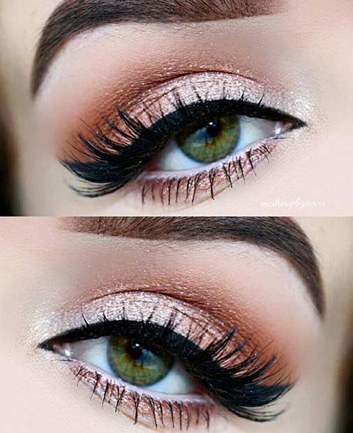 Свадьба - 31 Pretty Eye Makeup Looks For Green Eyes