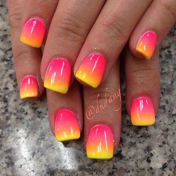 Свадьба - 65 Lovely Summer Nail Art Ideas