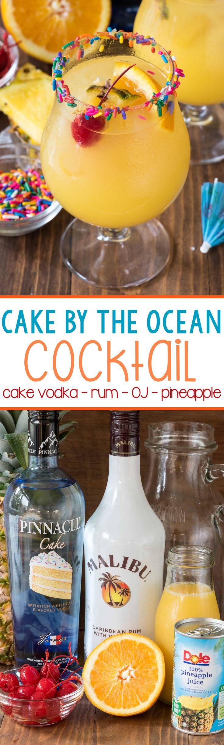 زفاف - Cake By The Ocean Cocktail
