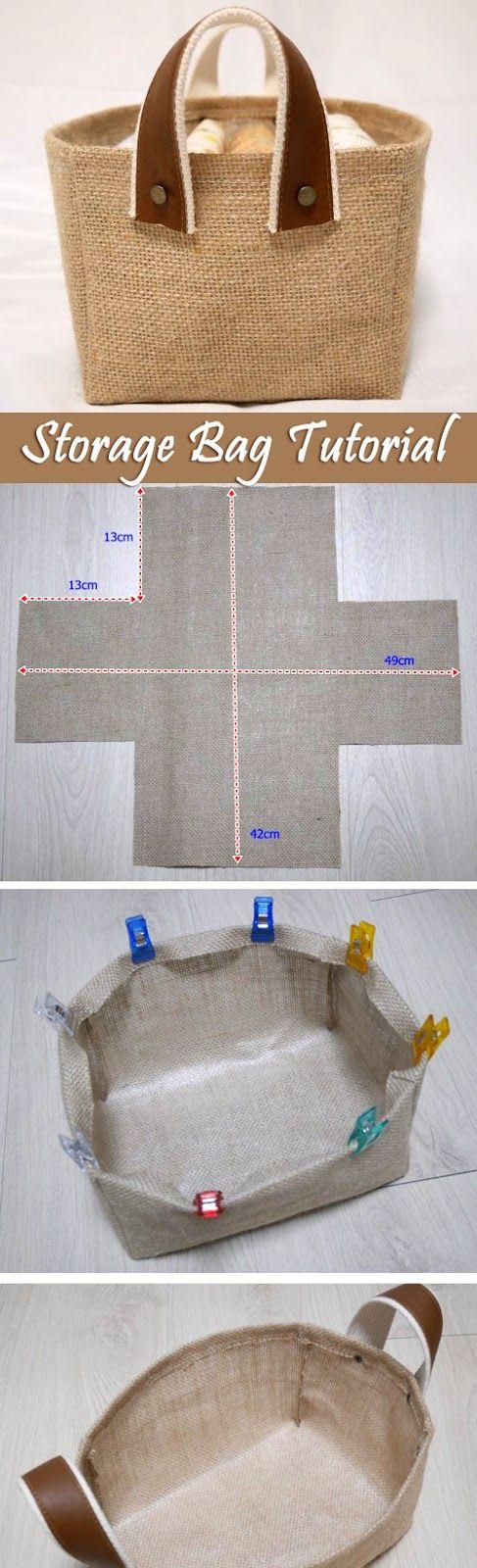 زفاف - Storage Fabric Box Tutorial