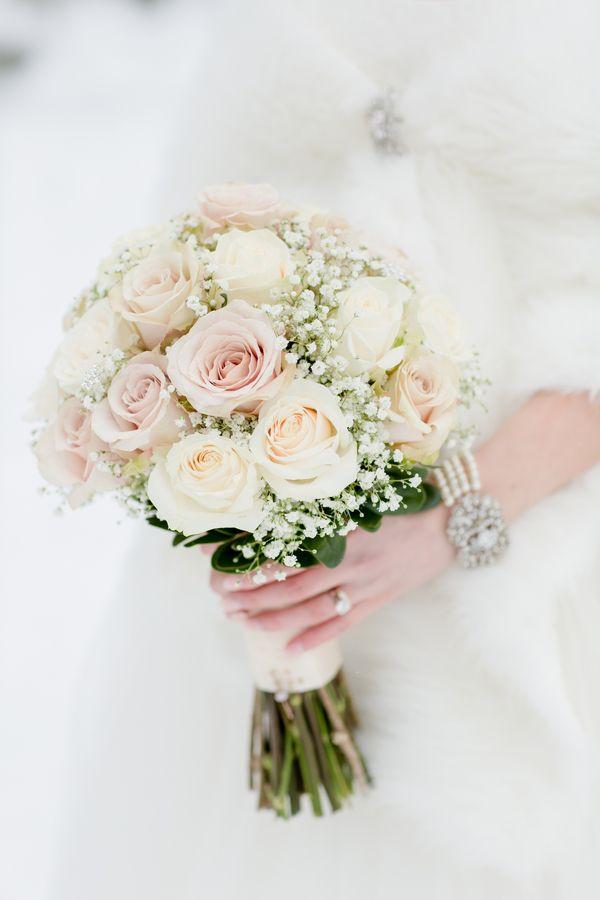 Свадьба - Blush & Ivory Chateau Lake Louise Winter Wedding