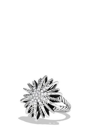 زفاف - David Yurman 'Starburst' Ring with Diamonds 